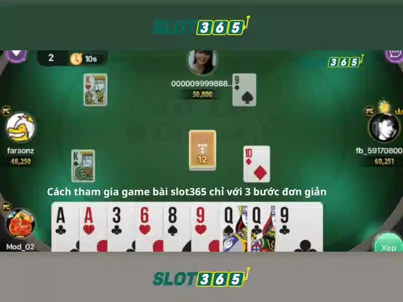 Các trò chơi nổi bật trên Slot365