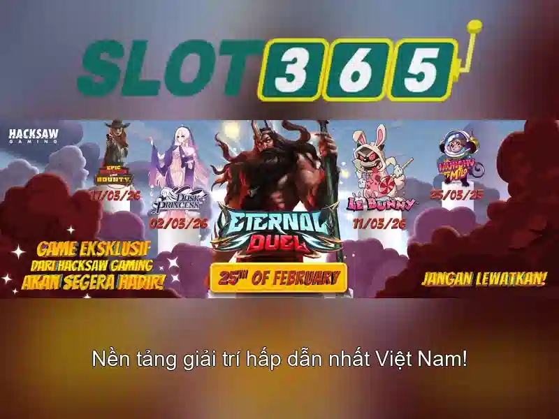Slot365: Nền tảng slots trực tuyến uy tín và thú vị