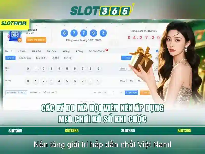 Slot365: Trải nghiệm slots trực tuyến an toàn và thú vị