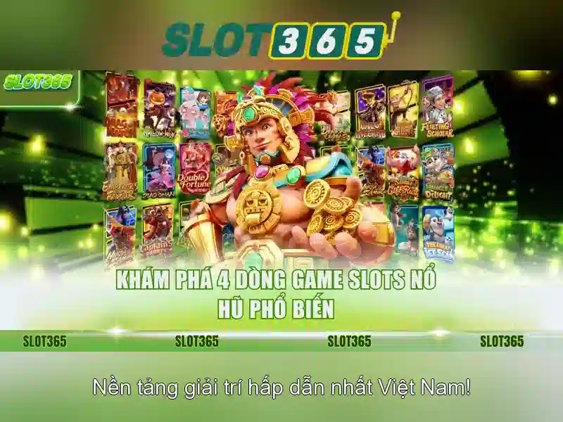 Slot365 là nền tảng chơi slot và sòng bạc trực tuyến