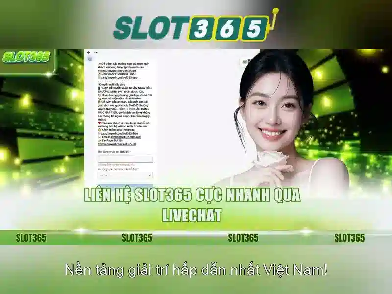 Slot365: Nền tảng cá cược slot trực tuyến uy tín