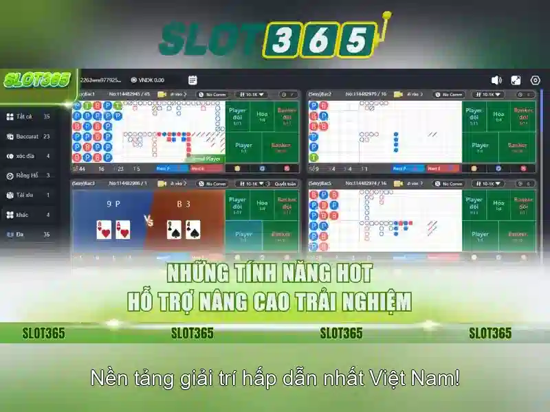 Slot365 — Trải nghiệm casino trực tuyến hàng đầu